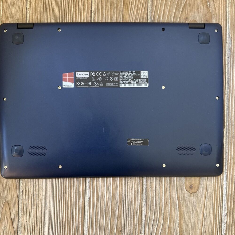 Lenovo IdeaPad 100S 14" Laptop 14IBR - Navy Blue with Power Supply - Picture 3 of 10